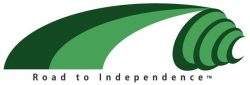 Road to Independence Logo. helping those with deafness or hearing impairments to reach their full potential  