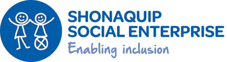 Shonaquip social enterprise logo - enabling inclusivity
