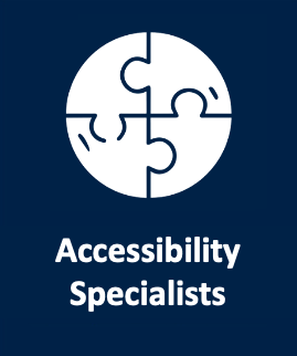 Click here if you are looking for Accessibility Specialists 