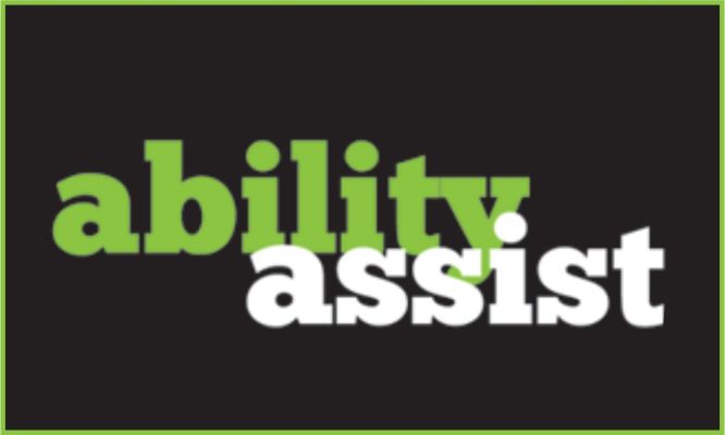 Ability Assist logo - they provide Assistive Devices and Products to assist persons with impairments