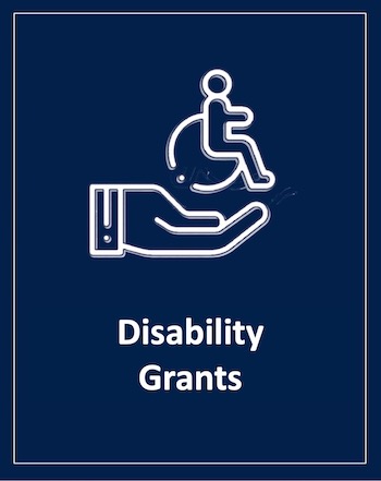 Icon for Disability Grants. Click to learn more.