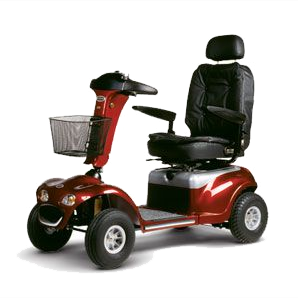 TE-889XLS 4 Wheel Heavy Duty Scooter