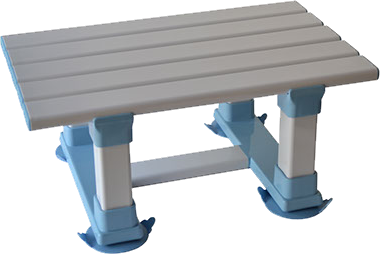 Bath Seat Slatted with Suction Cups