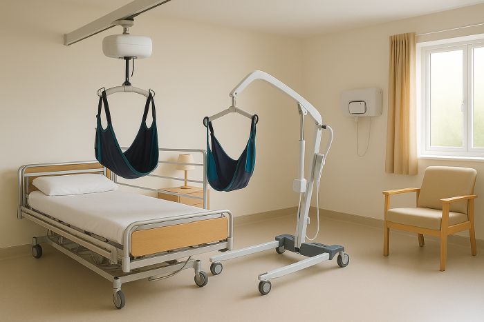 A selection of different types of Hoists