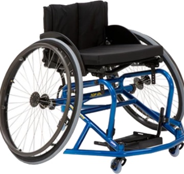 The Invacare Top End Pro Basketball Wheelchair