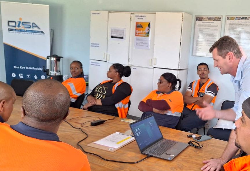 Igor Rix leading an awareness training workshop