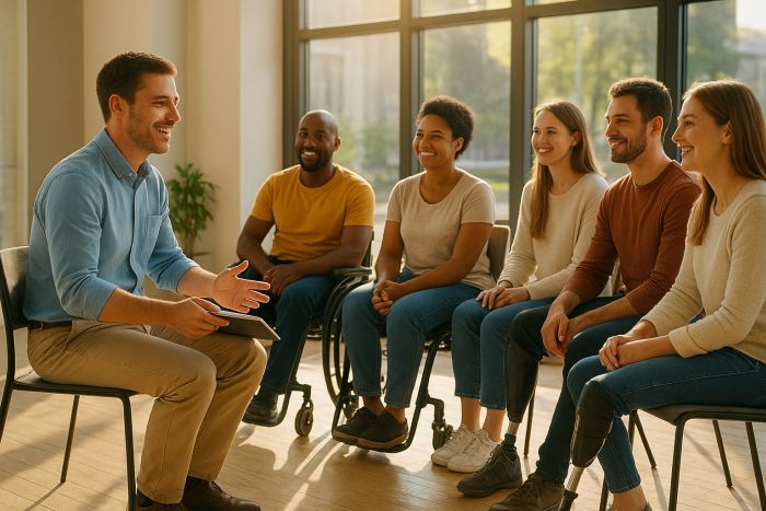 Mental Health Support- Peer Support Group Meeting