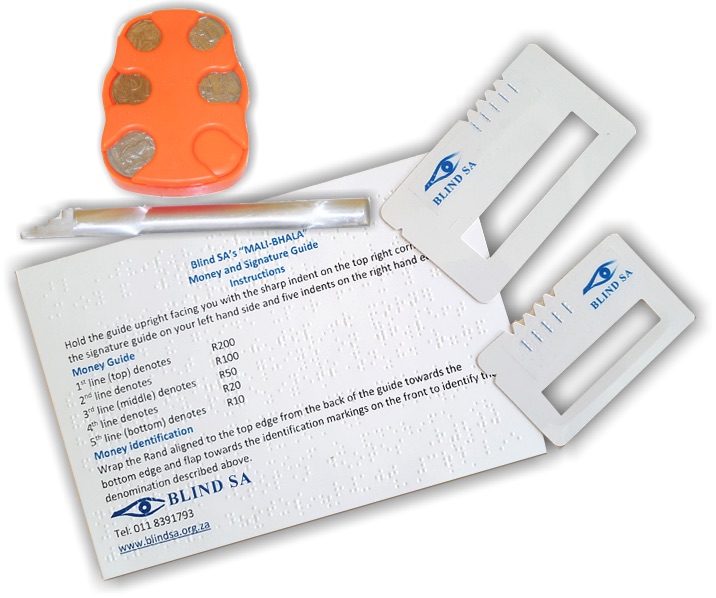 Coin counter for the blind