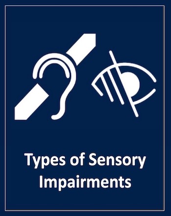 Icon for Types of Sensory Impairments