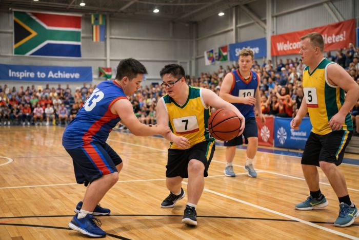 basketball for intellectual impairments