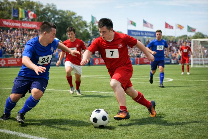 soccer for persons with intellectual impairments