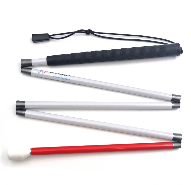 Ambutech Mobility Cane (White Cane)