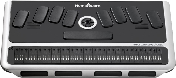 BrailleNote Apex BT 32 Braille Notetaker